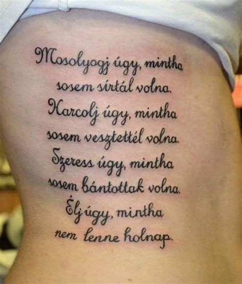 Pin By Süpek Zsuzsanna On Tetoválások Tattoos Tattoo Quotes Tattoos