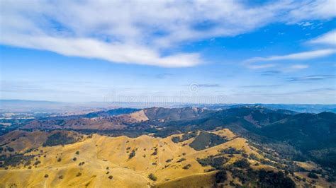 Mountain Ranges Under Blue Sky Stock Photo Image Of Green White
