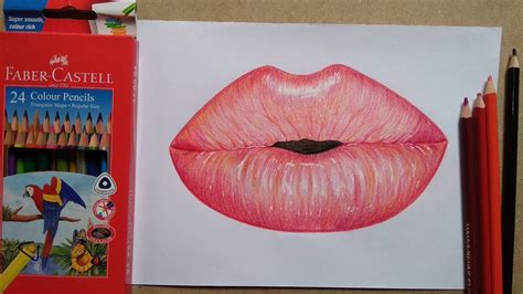 Realistic Lips Step By Step Gloss Drawing Pictures Rome How To Draw