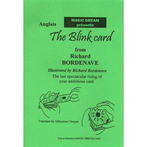 The Blink Card Sic Verlag Und Sicond Hand Antiquariat Für