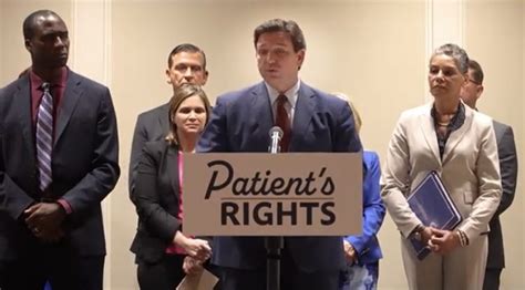 Gov Desantis Signs No Patient Left Alone Act Watch