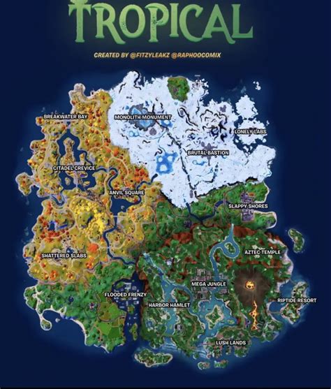 Map Fortnite Saison 3 Du Chapitre 4 Quelle Est La Nouvelle Carte