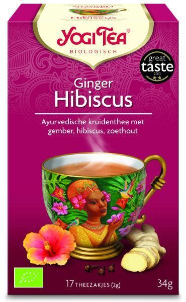 Yogi Tea Ginger Hibiscus Bio Roelvital