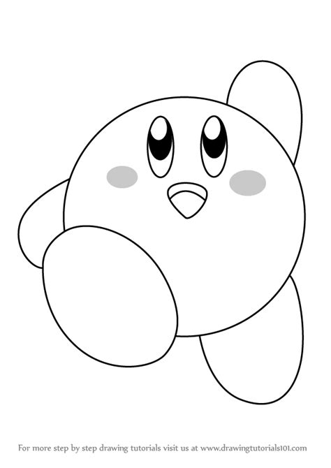 How To Draw Kirby Kirby Step By Step