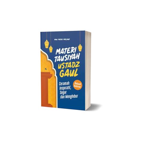 Jual Kumpulan Buku Materi Kultum Dan Ceramah Ustadz Gaul Dan Muslimah