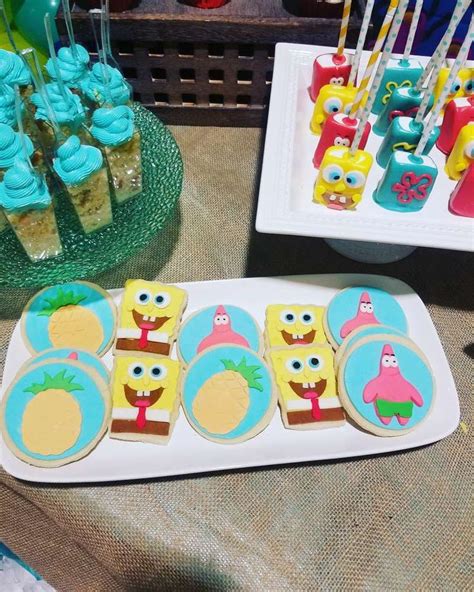 Spongebob Squarepants 2nd Birthday Birthday Party Ideas Photo 1 Of 16
