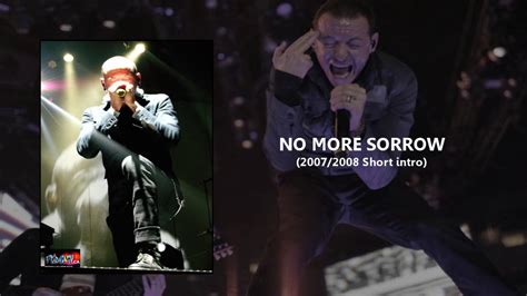 No More Sorrow Short Intro Studio Version Linkin Park Youtube