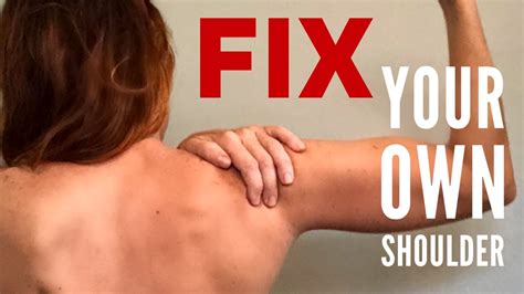Massage These 5 Shoulder Muscles 4 Complete Relief Of Chronic Shoulder Pain Use Active Release
