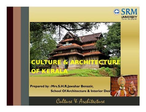 Culture And Architecture Srm University