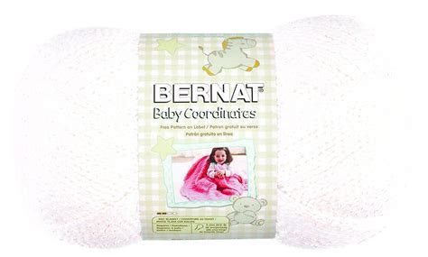 White Bernat Baby Coordinates Yarn Solid 49 Ounce White Single