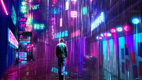 Neon City Cyberpunk Wallpapers Mới Cập Nhật