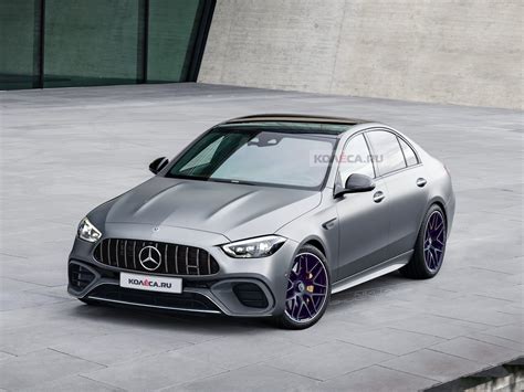 2023 Mercedes Amg C 63 Imagined Your Four Pot Bmw M3 Rival Is Almost