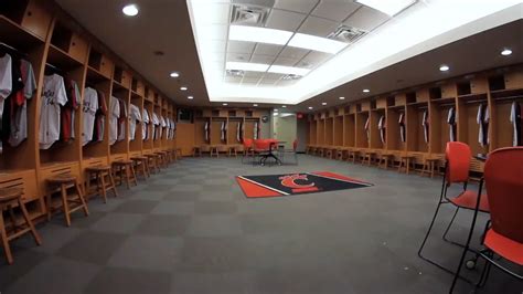 The University Of Cincinnati Athletic Facility Video Baseball Locker