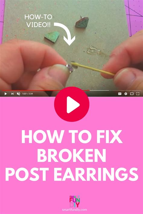 Check spelling or type a new query. How to fix earrings - best glue for broken post earrings | Smart Fun DIY