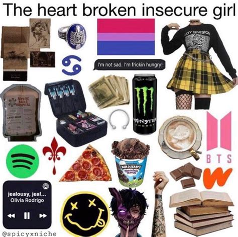 The Heart Broken Insecure Girl Starter Pack 9gag