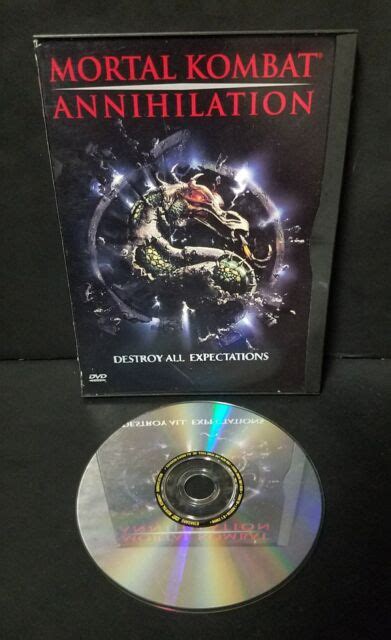 Mortal Kombat Annihilation Dvd 1998 Ebay