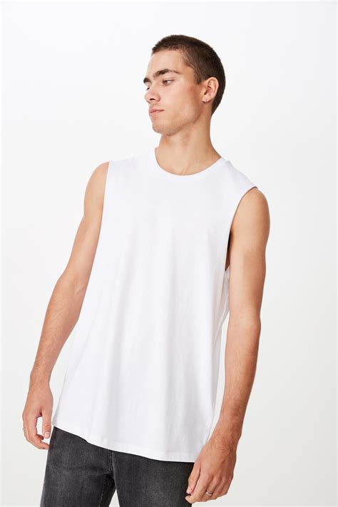 Essential Muscle Tank White Cotton On T Shirts Vests Superbalist