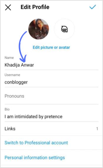 How To Change Instagram Name