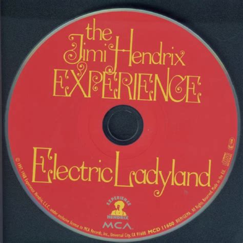 The Underground Music Jimi Hendrix 1968 Electric Ladyland Cd Covers