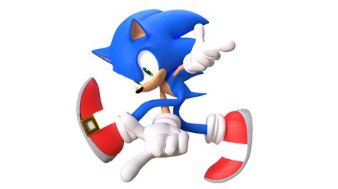 I Made A Render Using The Sonic Adventure Pose Rsonicthehedgehog