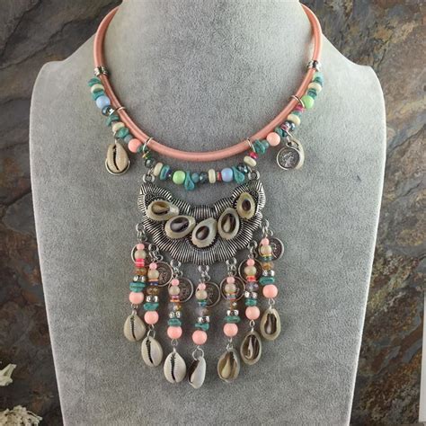 Handmade Jewelry Wholesale Boho Style Beaded Necklace Statement