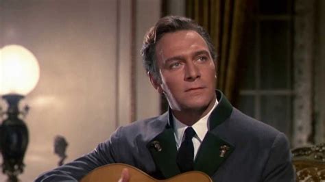 Canadian actor christopher plummer as captain georg von trapp in 'the sound of music', directed by robert wise, 1965.silver screen. Christopher Plummer - Edelweiss エーデルワイス From the Sound of ...