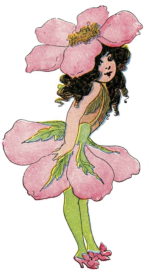 Fairies And Flowers