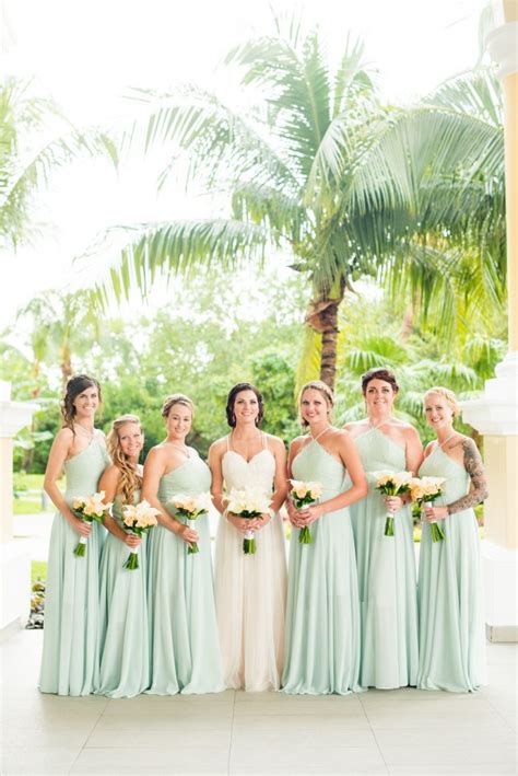 Beach Bridesmaid Dresses From Real Weddings Destination Wedding Details