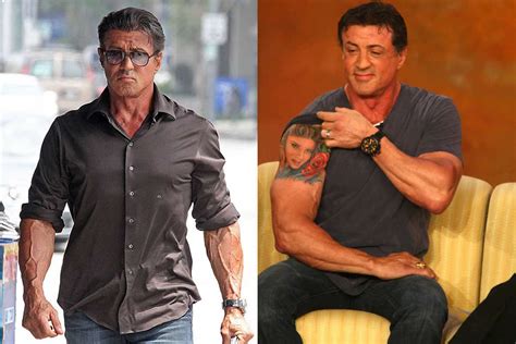 Sylvester Stallone Gets Bicep Tattoo Of Wife Jennifer Flavin With Ink