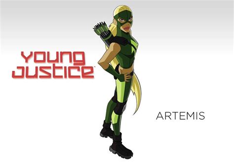 Dc Young Justice Wallpaper Artemis By Aerrow1324 On Deviantart