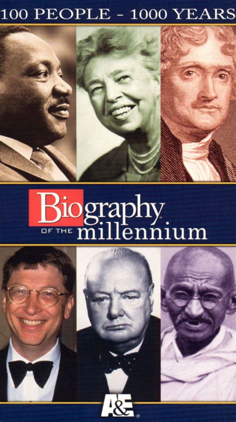 Biography Of The Millennium 100 People 1000 Years Part Iii Where