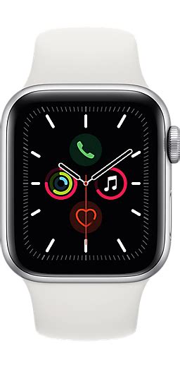 Apple Watch Series 5 Silver 40mm And 44mm Always On Retina Display