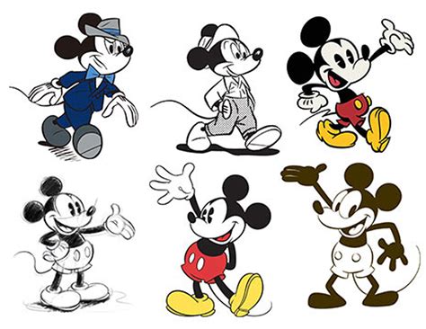 La Evolución De Mickey Mouse A Través Del Tiempo Dankev