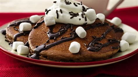 Hot Chocolate Pancakes Recipe From Betty Crocker