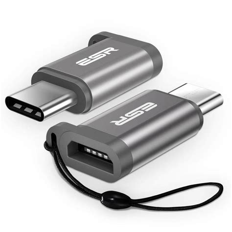 Syntech usb c to dual hdmi adapter, type c thunderbolt 3 to dual monitor adapter compatible with dell xps 13/15, surface book pro and more windows only, not for mac 4.3 out of 5 stars 714 $24.99 $ 24. USB-C to Micro USB Adapter - ESR