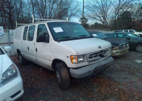 Bidding Ended On 1ftpe24l6whb07242 Salvage Ford Econoline Cargo Van At Lake City Ga On March
