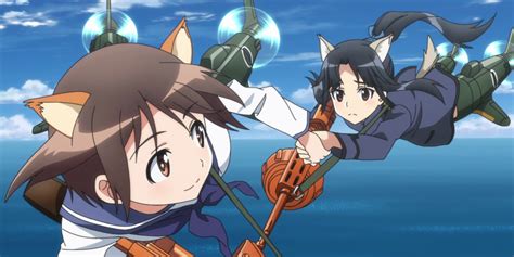 Strike Witches Shizuka Frets Over Her Insecurities In Battle