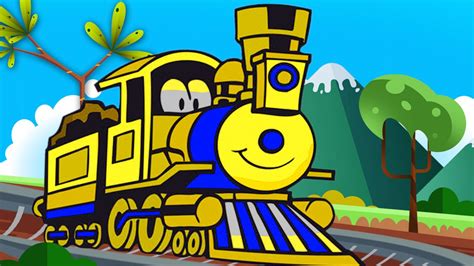Trains For Children Choo Choo Train To Count Shapes And Kids Trains