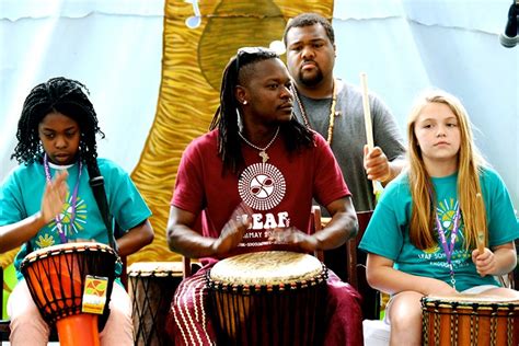 Adamas West African Drumming Workshop Leaf Global Arts