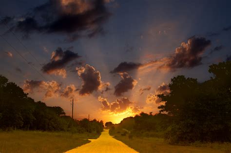 Wallpaper Sunlight Landscape Sunset Hill Nature Grass Field