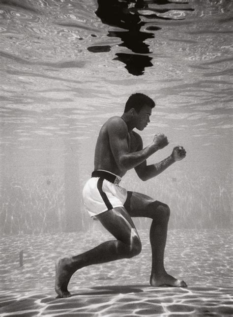 Muhammad Ali Boxing Underwater Holden Luntz Gallery