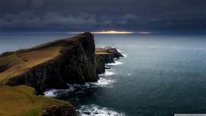 Neist Lighthouse Point Isle Amazing Skye Scotland