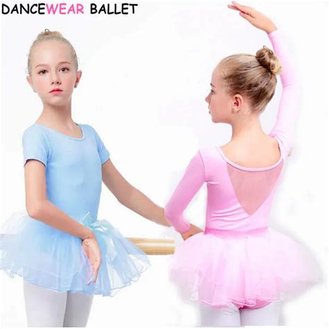 Dancewear And Accessories Childrens Ballet Dress Leotard With Skirt Set