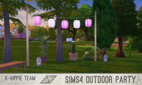 My Sims 4 Blog 5 Breezy Lanterns Outdoor Party Serie Volume 1 By