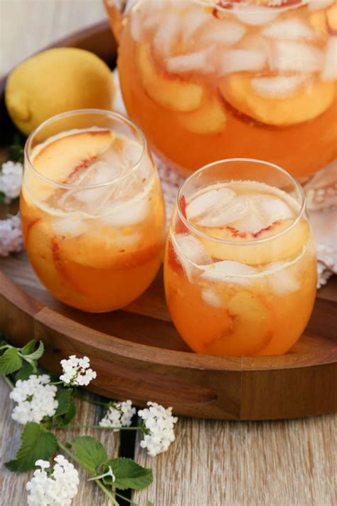 This Vodka Lemonade Recipe Is Just Peachy Fashion Blog
