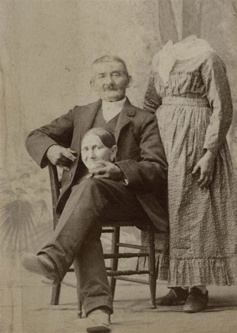 Before The Photoshop Here Are 20 Creepy Headless Portraits From The