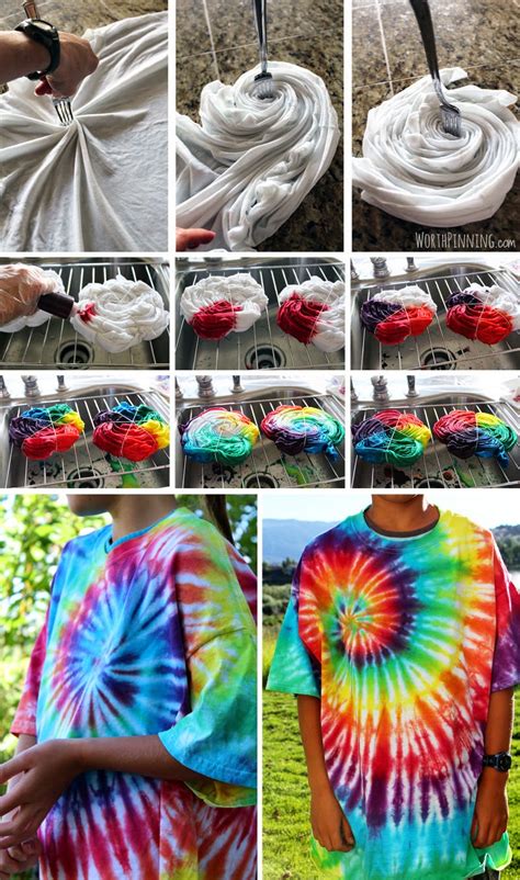 The shirt has been soaked. Worth It Events: Tie Dye your Summer!