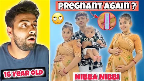 16 Year Old Nibba Nibbi Got Pregnant For The 2nd Time 😳 Sehwag Riddhi