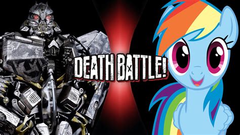 Death Battle Starscream Vs Rainbow Dash Rematch By Theroseflower On