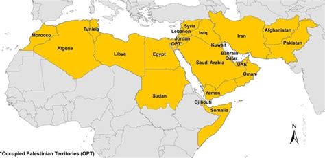 Map Of The Middle East And North Africa Time Zones Map World